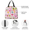 Yudchen Flamingo Insulated Lunch Bag Cooler Tote Reusable Lunch Box