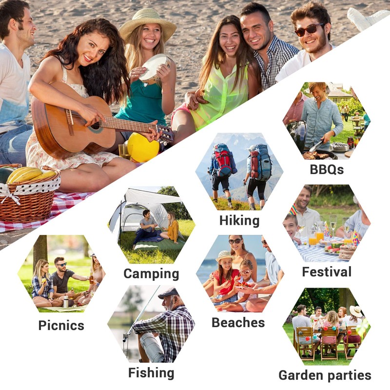 Picnic Blanket Waterproof Beach Blanket Picnic Blankets Picnic Mat Red