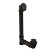 Westbrass A493144H-62 12" & 4" Bath Waste & Overflow Assembly