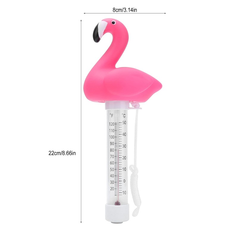 High Accuracy Floating Pool Thermometer, Large Size Thermometers Easy to
