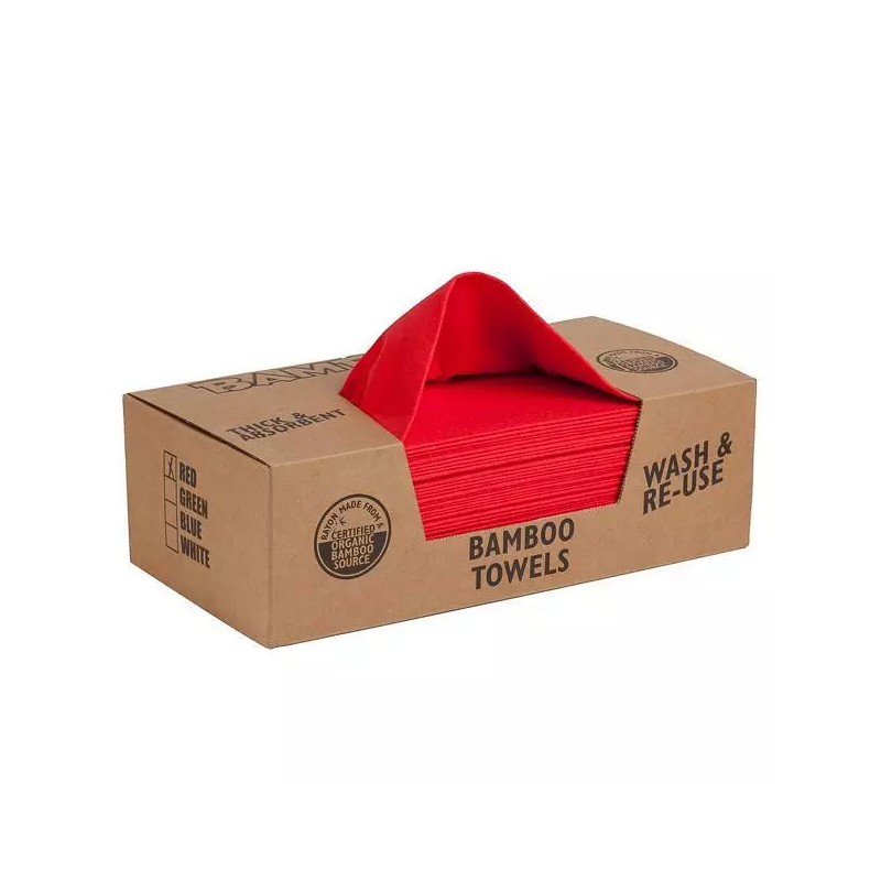 BAMBOOEE FLAT PACK REUSABLE TOWEL (SINGLE PACK 50 CT.)