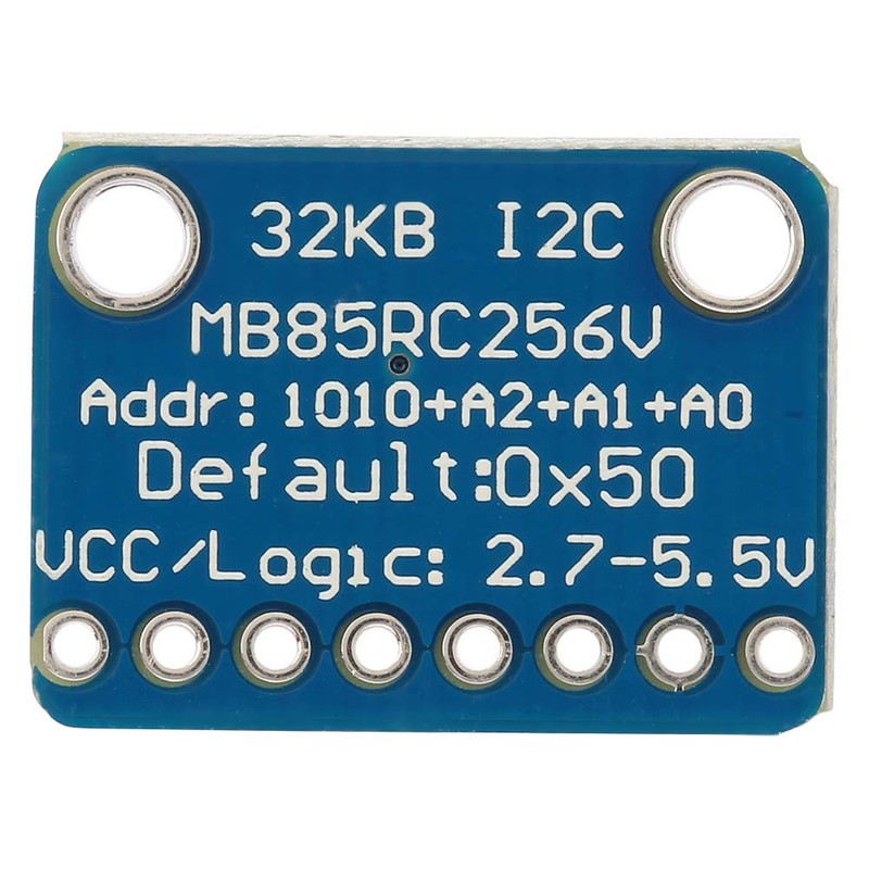 I2C Non Volatile FRAM Breakout Board, MB85RC256V 32KB FRAM Breakout