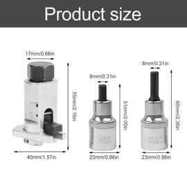 MIYUANGKJ Suspension Strut Spreader Wheel Bearing Tool Axle Boot Spreader Shock Absorber Tool Suspension Strut Spreader Wheel Bearing Housing for Car Repair Maintenance Pack of 3