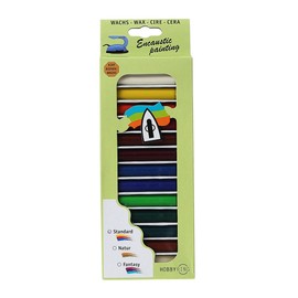 Hobbyring Encaustic Painting Wax Set 13 Standard Colours