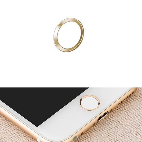 Mikikit Metal Stickers Stickers Button Sticker Universal Phone Button Metal