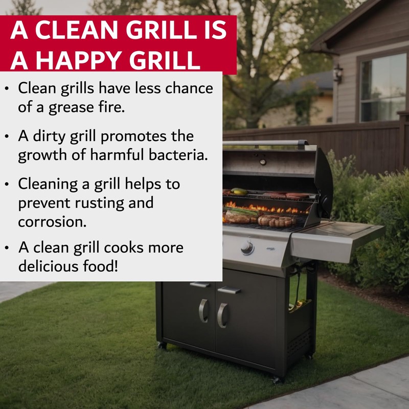 Chef Master 90044 Commercial Kitchen Hand Held Grill Brush