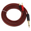 jingfei 1/4 to Banana Plug,6.35mm Phono to Banana Plug Speaker