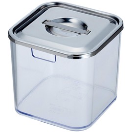 三宝 Industrial Condiment Clear (Lid: Silver), 8 cm, Relish, 50-Pack, KP with Lid 09010800