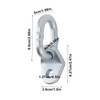 Cryfokt 5500 Lb Engine Lift Bracket Set, Stainless Steel Lifting