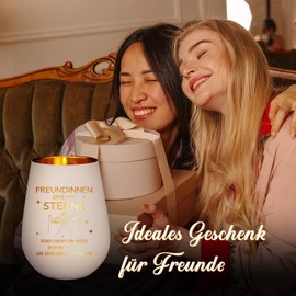 Best Friend Gifts, Tea Light Holder Gifts for Girlfriend, Birthday Gift, Tea Light Holder with Engraving - Best Friend Girlfriends Christmas