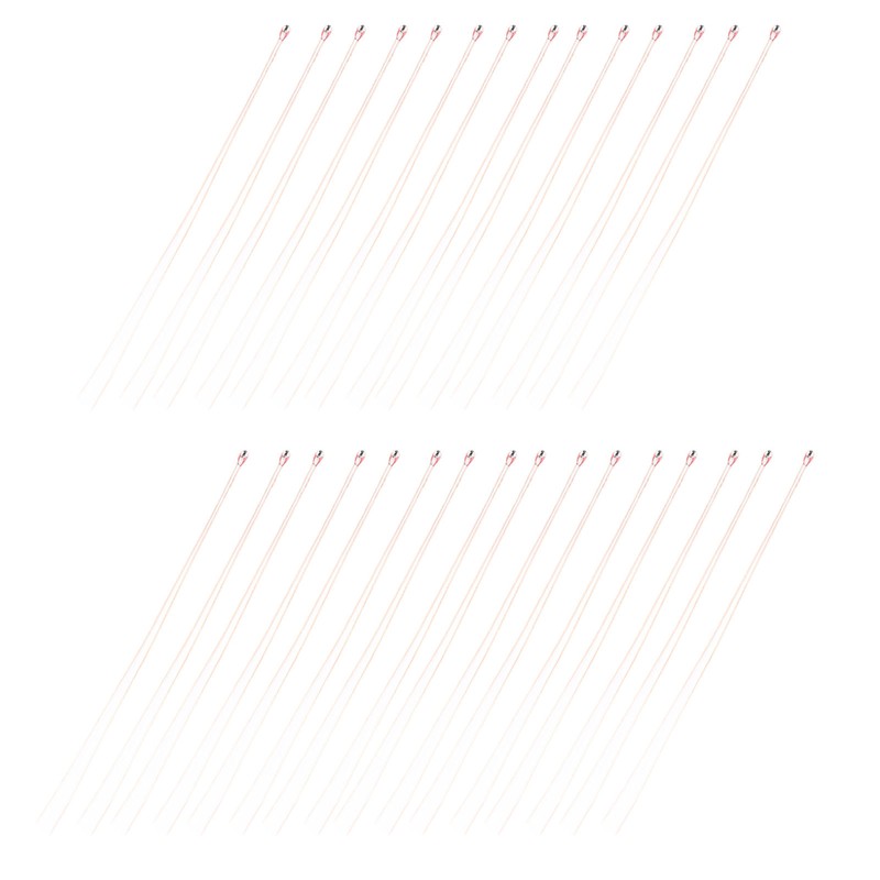 30PCS MF51 Single Head Glass Sealed Thermistor High Temperature Resistant