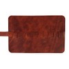 Londo Genuine Leather Pen and Pencil Roll Case