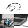 Goobay 48980 Audio Adapter - Y Splitter, 3,5 mm Klinken-Buchse