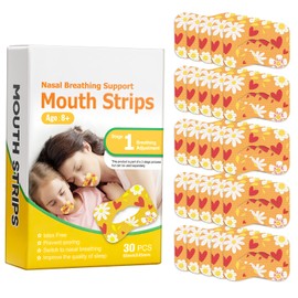 30 Stück Mundpflaster schlafen,Mundband zum Schlafen für weniger Mundatmung und Schnarchen - Sanftes Mundband für besseres Nasenatmen und verbesserten Schlaf