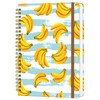 WLPFSAHF Spiral Journal Notebook for Women, Hardcover A5 College Ruled