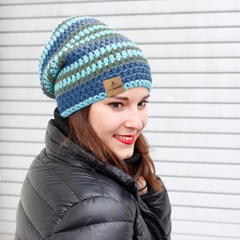 myboshi Akorimo Crochet Set with No. 1 Wool, Crochet Hook, Instructions, Original Label, Crochet Pack, 30% Merino Wool Grey with Crochet Hook