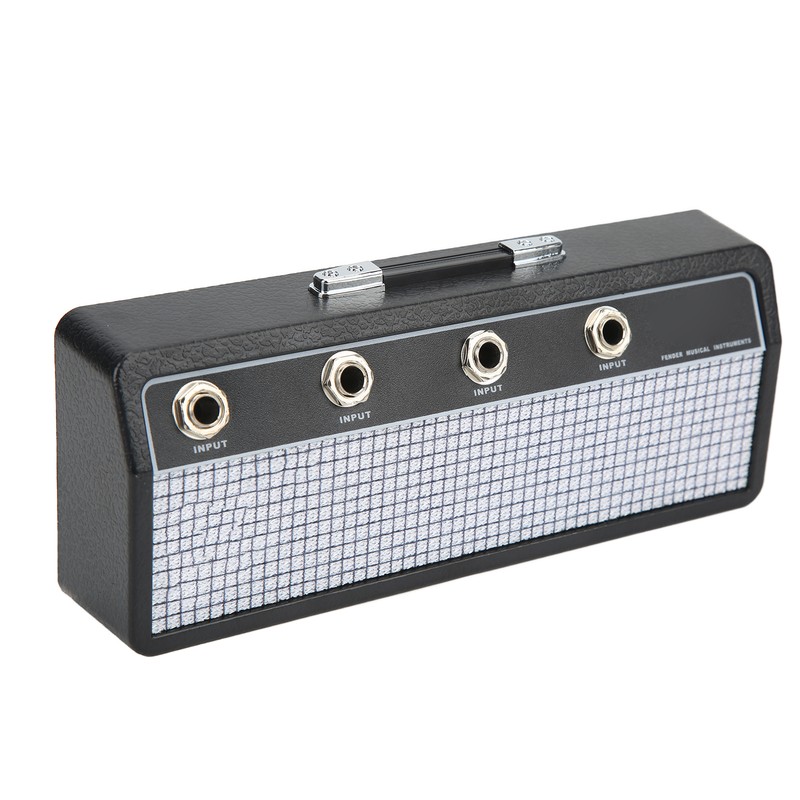 Guitar Plug Storage Box Wall Mounting Guitar Amplifier Key Holder