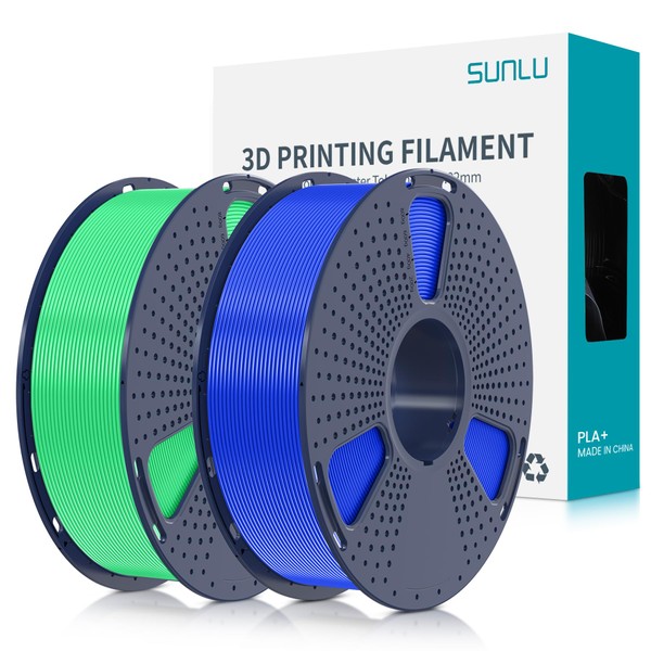SUNLU 3D Printer Filament PLA Plus 1.75mm 2KG, SUNLU Neatly