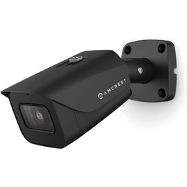 Amcrest 4K Analog Outdoor Security Camera, Bullet 4K (8MP) @15fps, CCTV-Coax-BNC, 130ft Night Vision, IP67 Metal, 110° Angle, Mic, White (Not an IP Camera) (DVR Required, Not Included) (AMC4KBC28-W)
