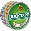 Shurtech Patterned Duck Tape 1.88" X10yd-Neon Houndstooth