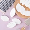 OIIKI Eye Shaped Practice Sponge, 10Pcs Lash Exercise Sponge, Practice