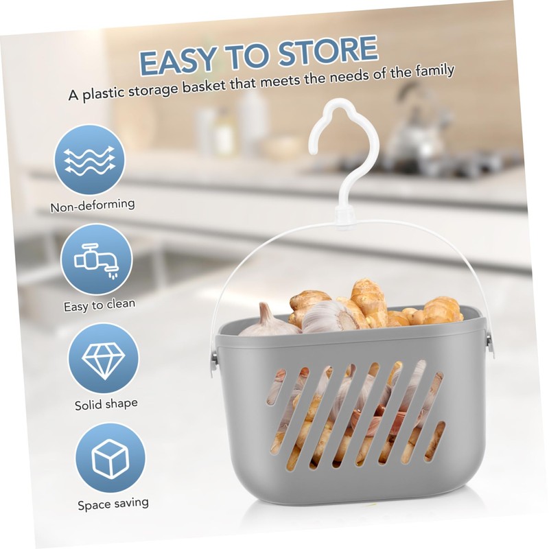 Angoily Hanging Shower Caddy Plastic Hanging Shower Caddy Basket Portable