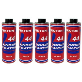 Tekton44 Undercoating for Cars and Trucks, Black Sprayable Undercoating (5 Cans Only)