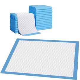 Premium Disposable Dog Training Pads, Super Absorbency, Training Pads Disposable Upgraded Odor Control, Potty Pads and Leak-Proof Dog Housebreaking & Puppy Supplies Made in US (100, 28"x30")