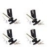 StartFine 4½" T-Handle Shed Door Lock Handle with Lock Keyed