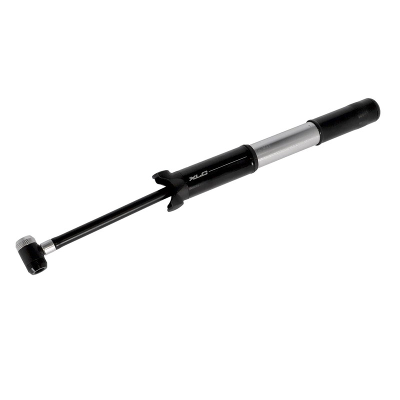 XLC MTB PU-M02 Mini Pump, Black/Silver, 215 mm