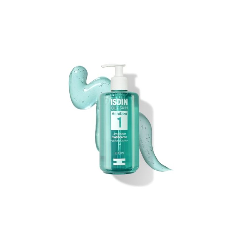Isdin Acniben Gel Limpiador Matificante Piel Grasa 400ml