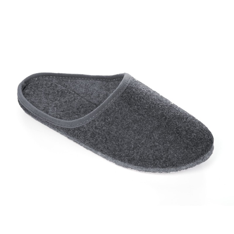 HEYO Felt Mules, Warm Lightweight Slippers for Men and Women,