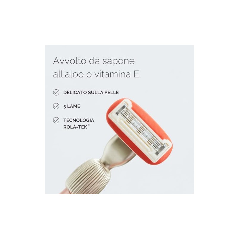 Fler The Razor Shave Set - Women's Razor with Interchangeable