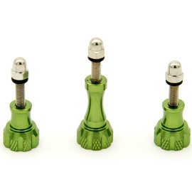 PROtastic 3x Aluminium Thumb Screws & Bolts (3 pack) Spare Metal Aluminium CNC Screw for Gopro Hero / SJCAM Action Cameras