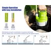 Green Expert Handy Utility Pump Submersible 1/6HP, 25-Foot Long Power