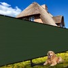 Shade&Beyond Privacy Screen Fence 6'x19' Dark Green Outdoor HDPE Mesh