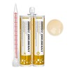 NADAMOO Epoxy Grout Beige, Dual Tubes Waterproof Tile Grout 19oz