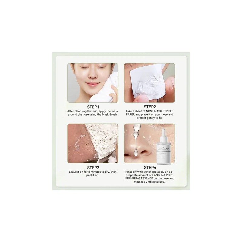 Mascarilla Removedora De Puntos Negros Para La Nariz Rostro