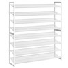 Nunsino Shoe Rack, Long Shoe Organizer,Max Holds 50 Pairs,8 Tier