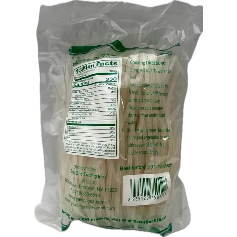 CAF Premium Rice Noodles – Gluten-Free Banh Pho Rice Sticks