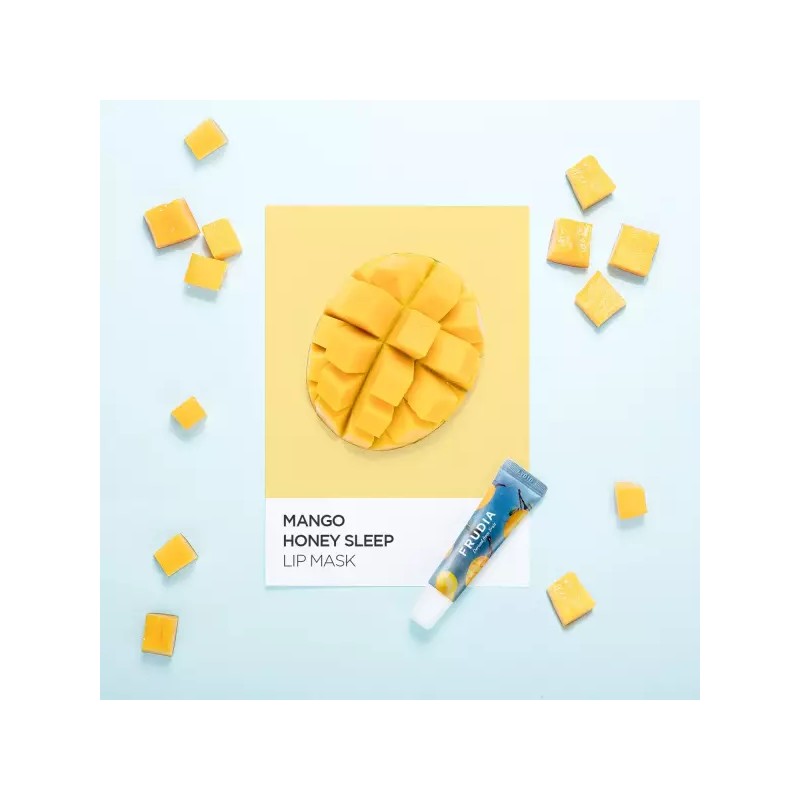 Hurdia 망고 허니 슬립 립마스크 /저자극 필링 보습립밤 10g Mango