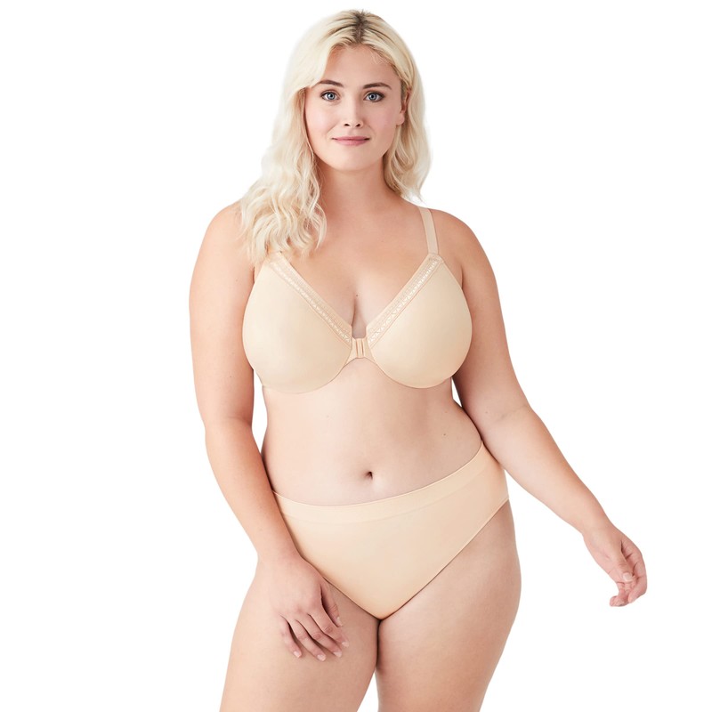 Wacoal womens Perfect Primer Front Close Underwire Full Coverage Bra,