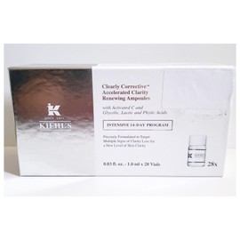 Kiehl's Clearly Corrective Accelerated Clarity Renewing Ampoules 28 Vials NIB