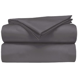 AB Lifestyles 30X72 BUNK COT RV Camper Charcoal Sheet Sets No Tuck Top Sheet Fitted at Foot 3 PC Set Custom for Camper Mattress Motorhome Fifth Wheel 100% Cotton Happy Campers