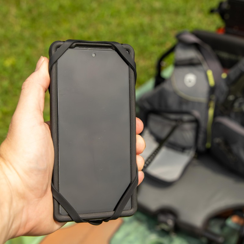 YakAttack Universal Smartphone Harness with Tether | Flexible Silicone Grip