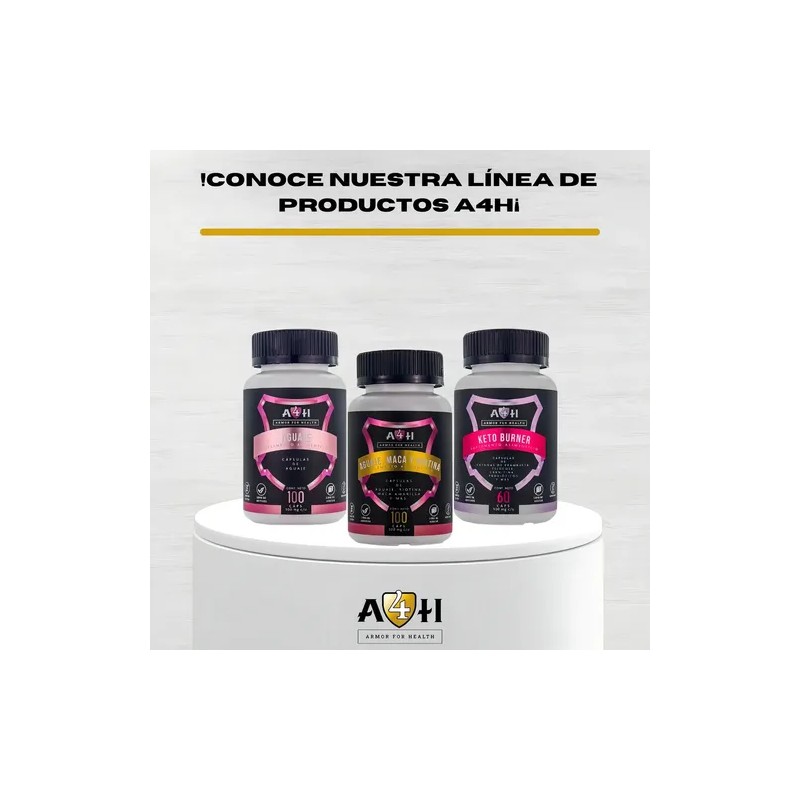 Aguaje Maca Biotina Armor For Health Cápsulas 100