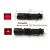 2 Pack Red Light Torch, WESLITE Mini Red Flashlight Zoomable