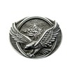 Schnalle123 Belt Buckle Eagle America Bird 3D Look for Interchangeable