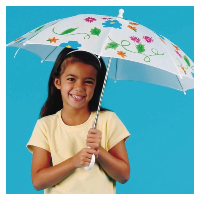 Color-Me 16" Umbrella, White, 12/Pack