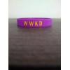 Unbranded What Would Kobe Do MAMBA MENTALITY Inspiring PURPLE wristband
